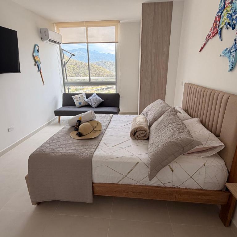 Apto en Pozos Colorados Santa Marta - Two-Bedroom Apartment - 5