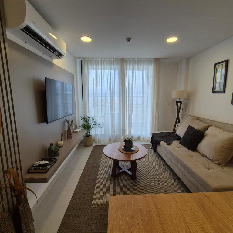 Espectacular departamento con vista al rio y playa San Jose! - One-Bedroom Apartment - 5