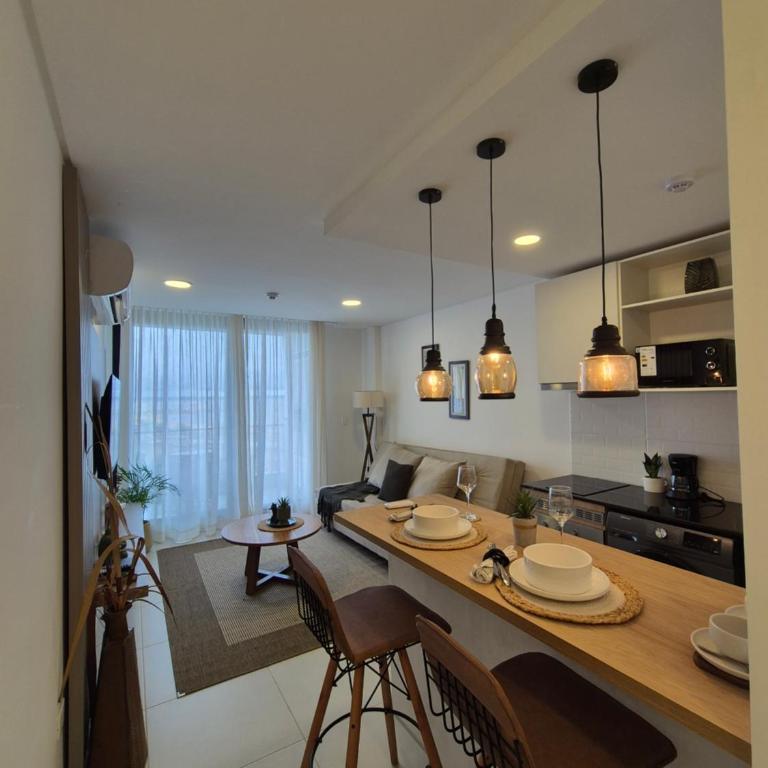 Espectacular departamento con vista al rio y playa San Jose! - One-Bedroom Apartment - 6