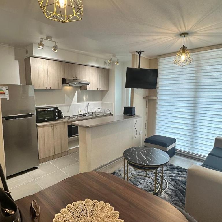 Departamento piscina y estacionamiento en condominio Villarrica - Apartamento de 2 dormitorios - 5