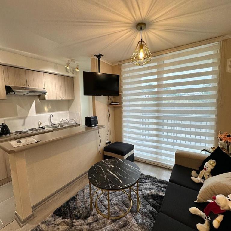 Departamento piscina y estacionamiento en condominio Villarrica - Apartamento de 2 dormitorios - 9