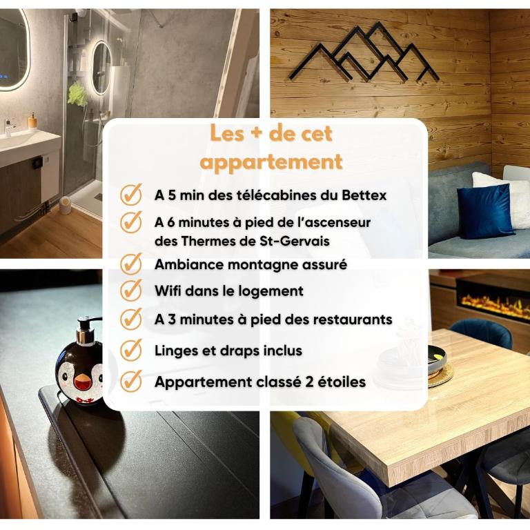 Ski ou Thermes? Un appt cabine avec vue magnifique - Appartement 1 Chambre - 1
