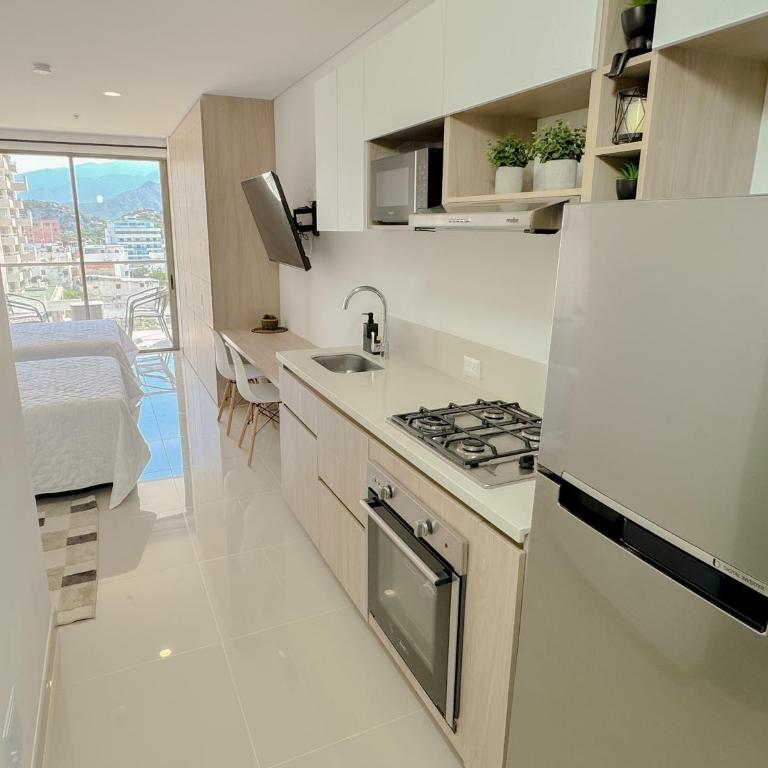 Aptos vacacionales para estrenar en Reserva del Mar II - Bedviajes - Estudio con balcón - 3