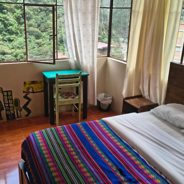 ECO ART Best view Machu Picchu - Habitación Familiar con vistas a la montaña - 8