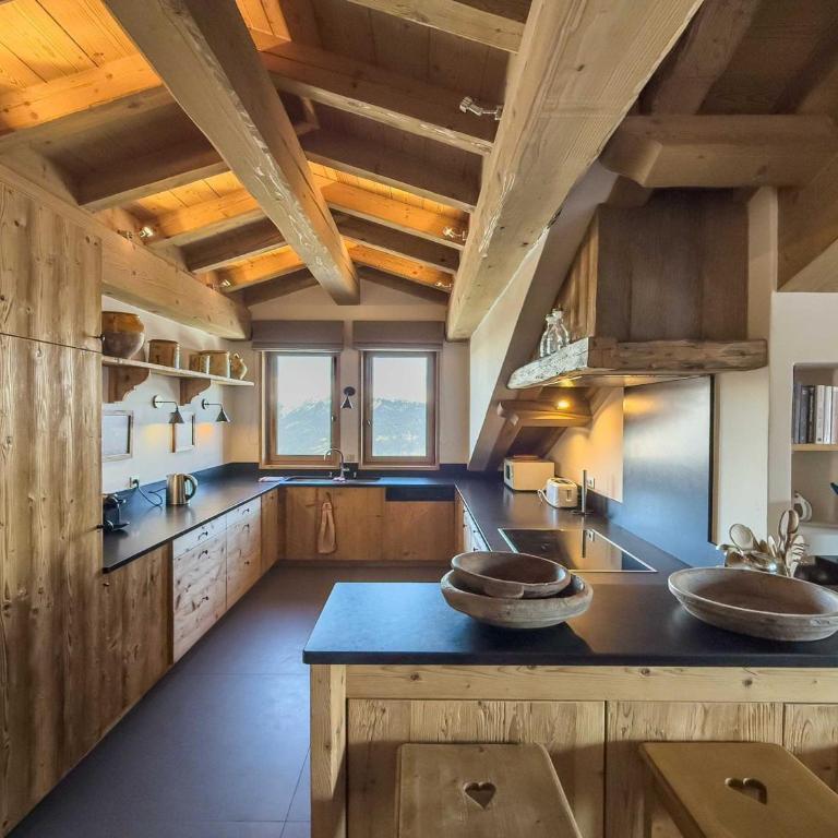 Superbe duplex à Courchevel 1850, 5 chambres, sauna, garage, pour 10 personnes - FR-1-564-143 - Appartamento - 3