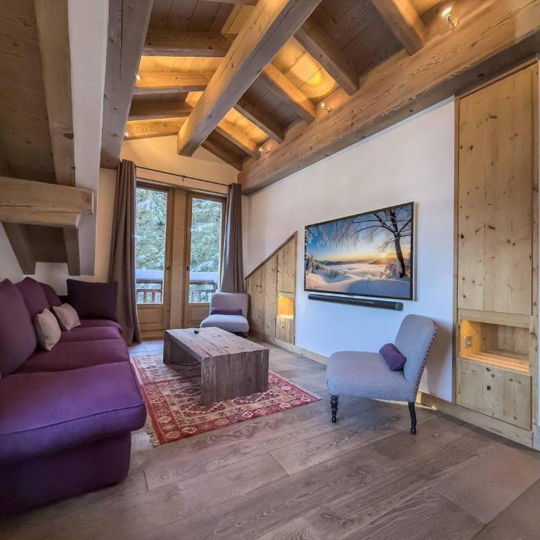 Superbe duplex à Courchevel 1850, 5 chambres, sauna, garage, pour 10 personnes - FR-1-564-143 - Appartamento - 5