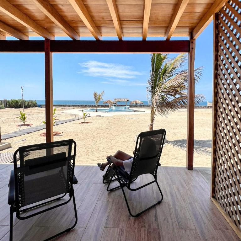 Eco-Refugio de Madera,Piscina y Mar a tus pies - Three-Bedroom Home - 1