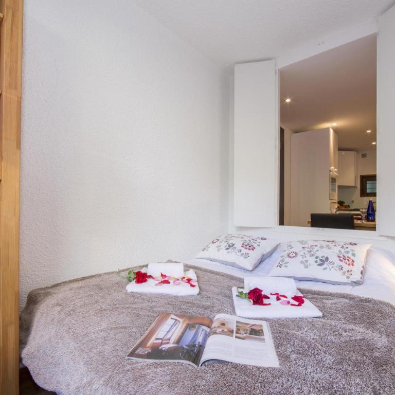 Résidence Androsace 42 Happy Rentals - Apartamento con balcón - 11