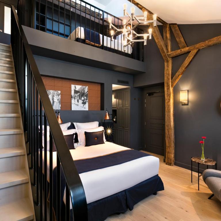 Hôtel Square Louvois - Habitación Cuádruple Dúplex - 2