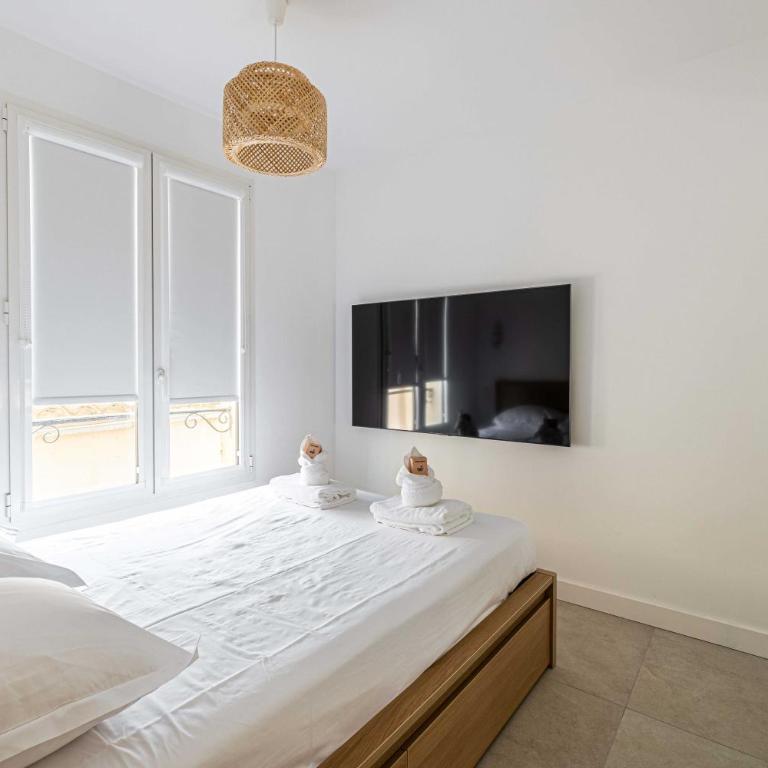 Magnificient 2 bedroom Flat sea view - Residence - Antibes Centre - Appartamento con 2 Camere da Letto - 14