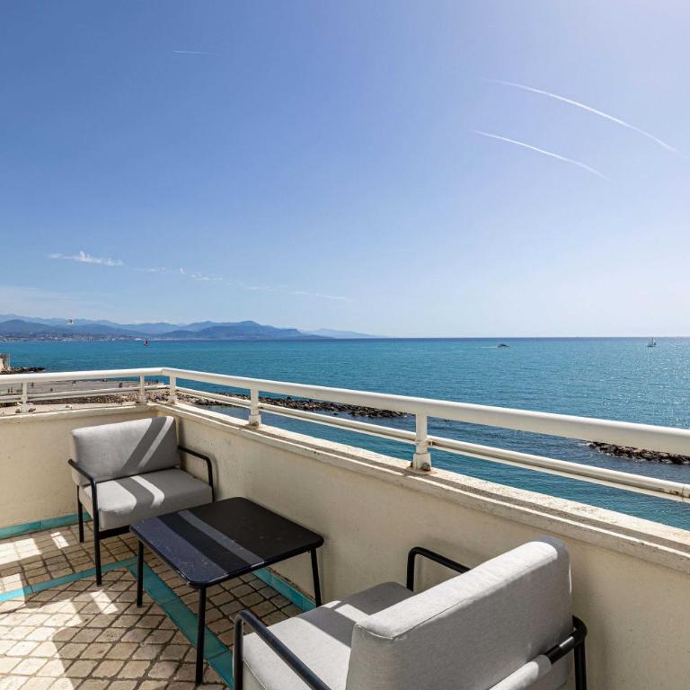 Magnificient 2 bedroom Flat sea view - Residence - Antibes Centre - Appartamento Deluxe con 2 Camere da Letto - 4