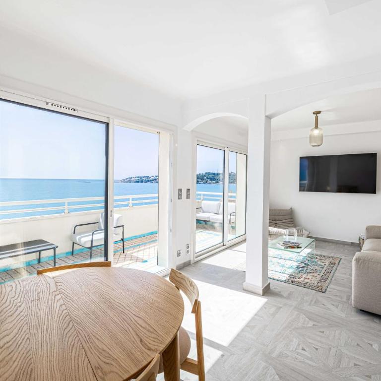 Magnificient 2 bedroom Flat sea view - Residence - Antibes Centre - Appartamento Deluxe con 2 Camere da Letto - 8