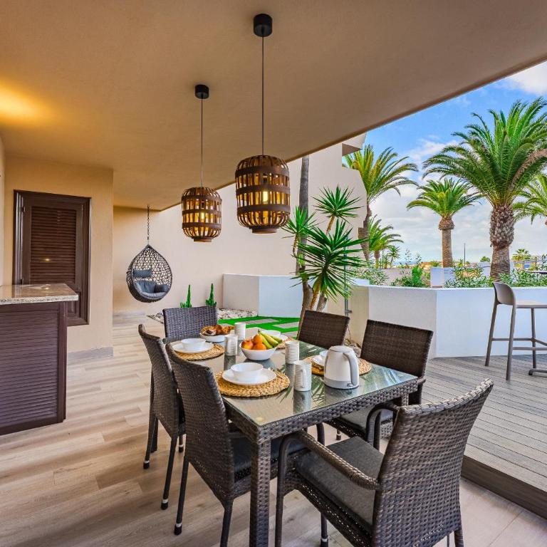 Cozy apartment in Golf del Sur with heated pool - Apartamento Deluxe de 1 dormitorio con vistas al jardín - 1