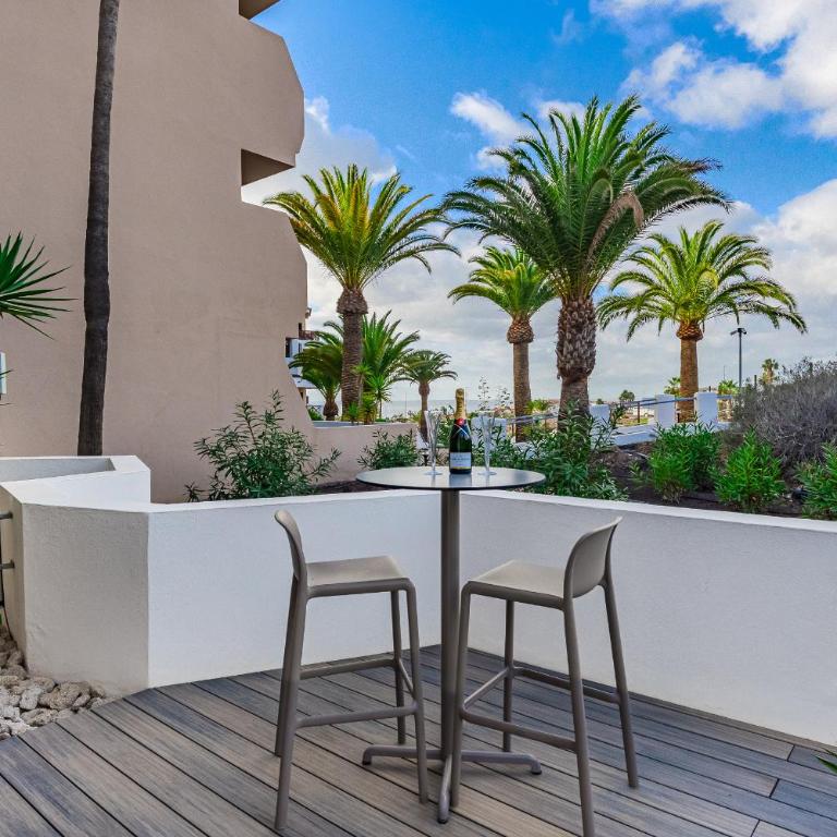 Cozy apartment in Golf del Sur with heated pool - Apartamento Deluxe de 1 dormitorio con vistas al jardín - 16