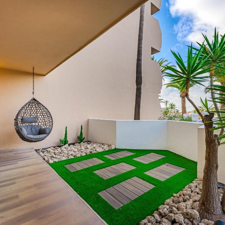 Cozy apartment in Golf del Sur with heated pool - Apartamento Deluxe de 1 dormitorio con vistas al jardín - 17