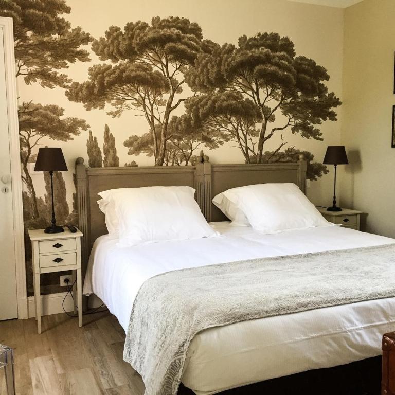 Villa la Ruche - Chambre Double ou Lits Jumeaux - Vue sur Jardin - 1