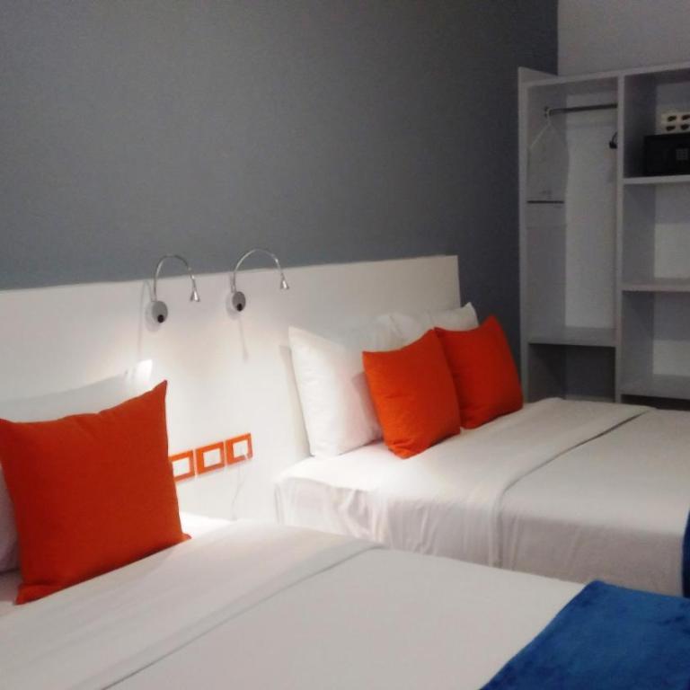 Hotel Star Express Puebla - Central CAPU - Double Room with Two Double Beds - 1