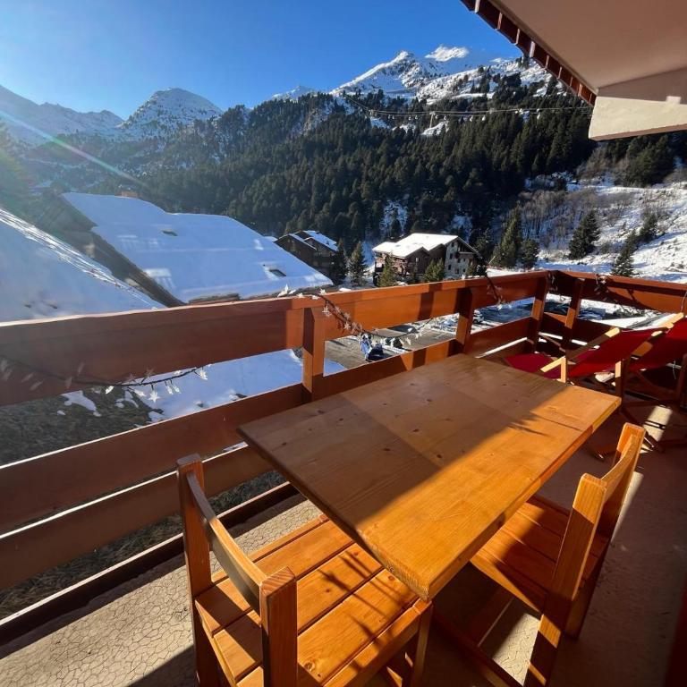 Studio front de neige à Méribel-Mottaret - One-Bedroom Apartment - 9