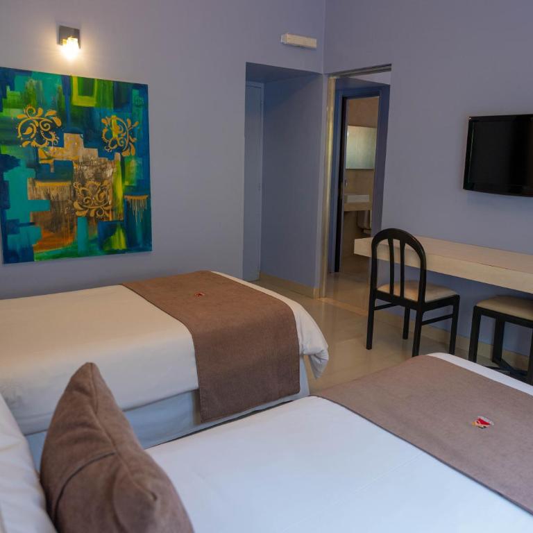 Portezuelo Hotel - Habitación Doble Estándar - 2 camas - 2