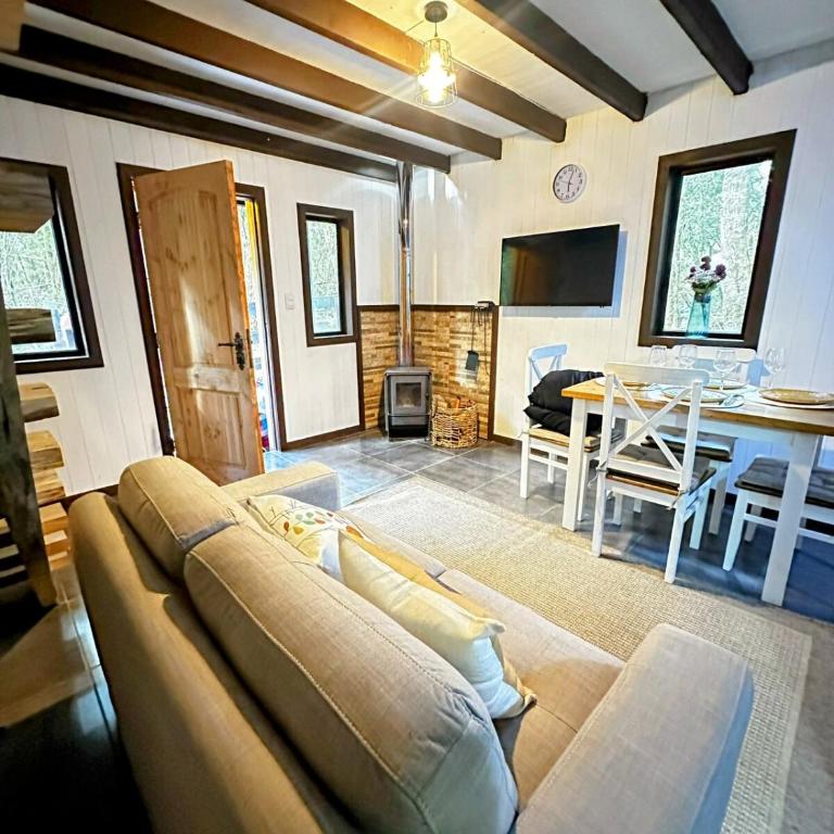 Bosque nativo a 10 min Termas Geométricas y Playa - Two-Bedroom House - 3