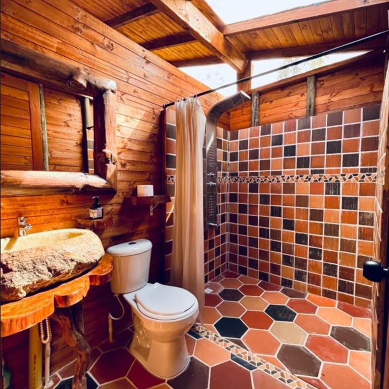 Glamping Entre Nubes Amatista Villa de Leyva - Deluxe Bungalow with Garden View - 4