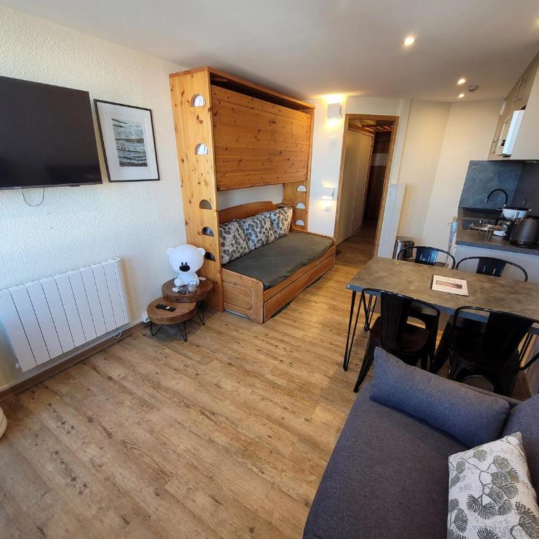 Studio confort rénové pour 4 personnes, skis aux pieds - FR-1-181-2574 - Studio - 8