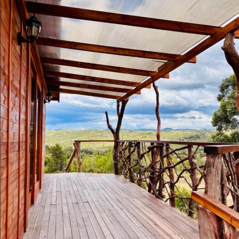 Glamping Entre Nubes Amatista Villa de Leyva - Deluxe Bungalow with Garden View - 12