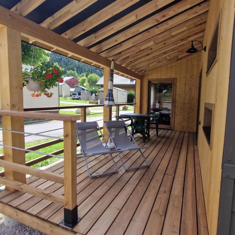 Camping L'Oustalet - Chalet 2 Chambres - 6