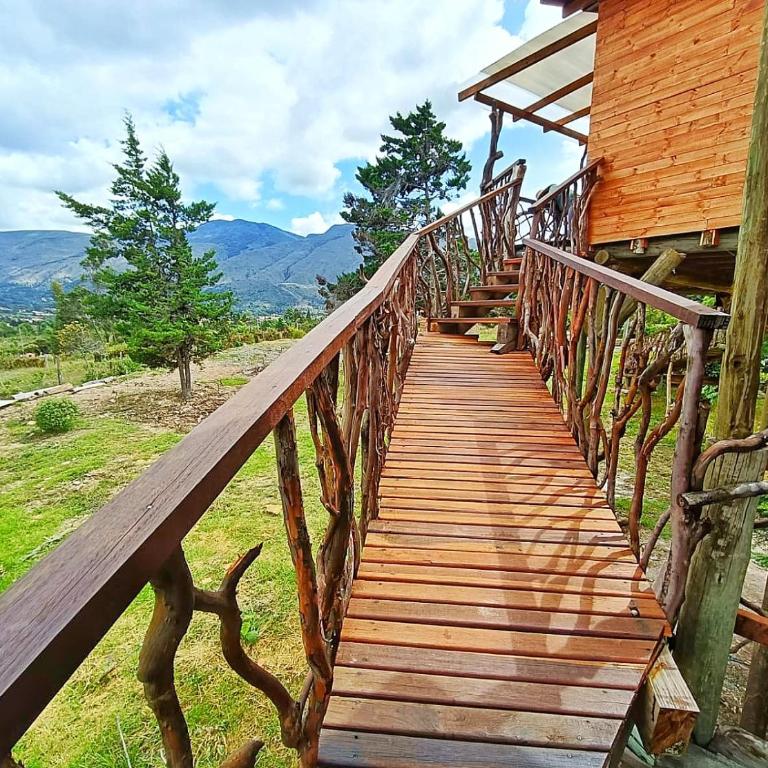 Glamping Entre Nubes Amatista Villa de Leyva - Deluxe Bungalow with Garden View - 18