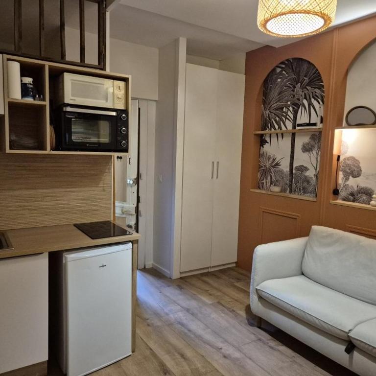 Studio cosy 17m², proche télécabine, 2/4 pers, parking - FR-1-234-351 - Studio - 12