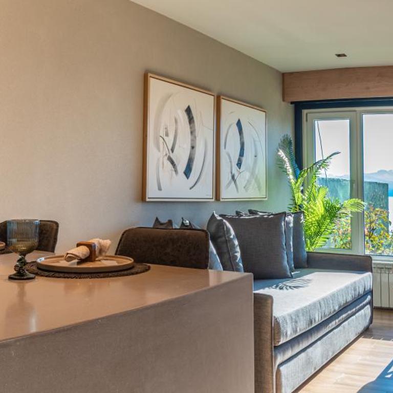 Lake Inn - Departamentos con costa de Lago - Estudio Deluxe con cama grande - 11