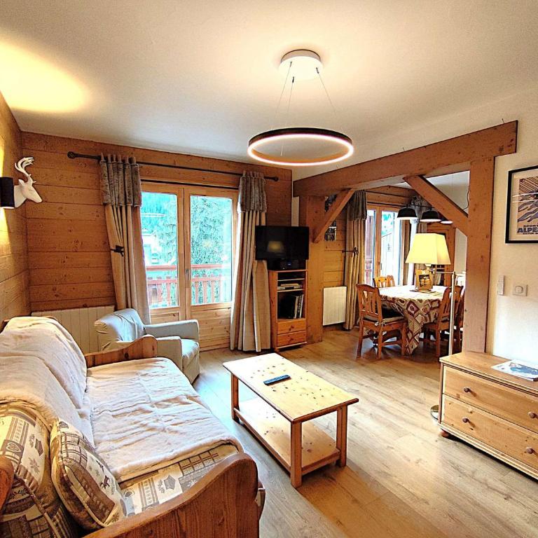 Appartement cosy 3 pièces, cheminée, garage, WIFI, Méribel - FR-1-411-185 - Apartamento (6 adultos) - 1
