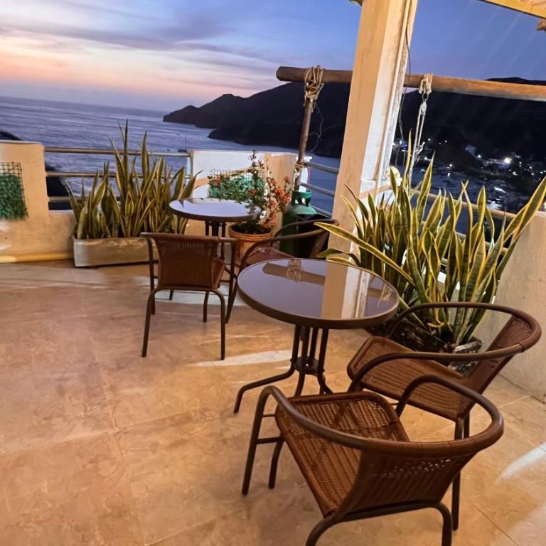 Casa Amplia con vista al mar Taganga - Apartamento con vistas y balcón - 13
