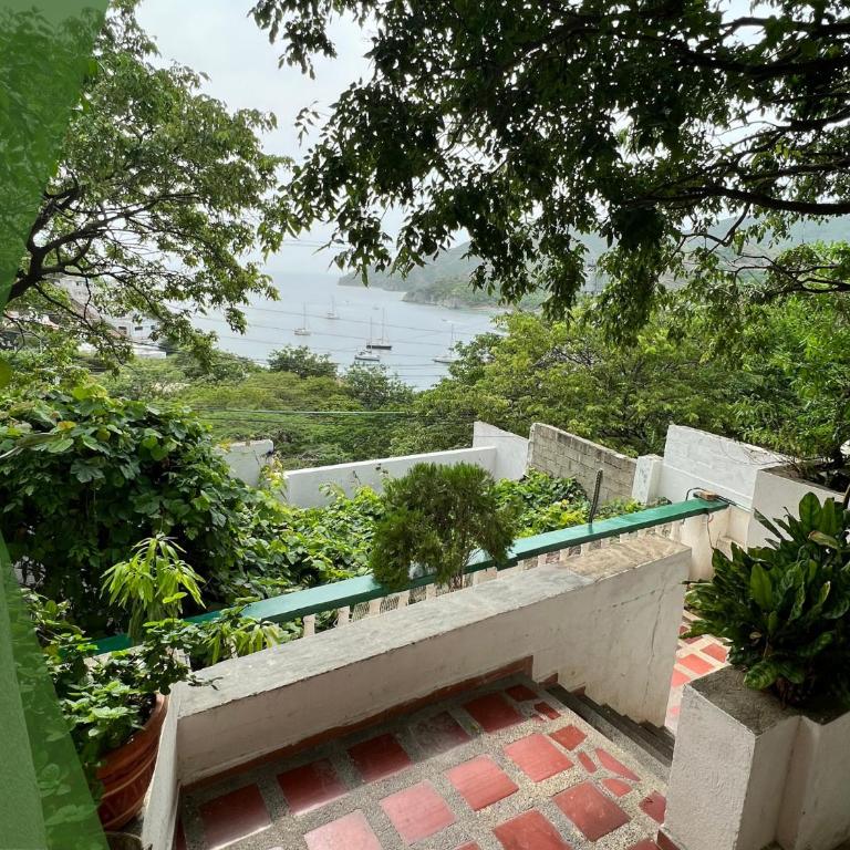 Casa Amplia con vista al mar Taganga - Apartamento con vistas y balcón - 14