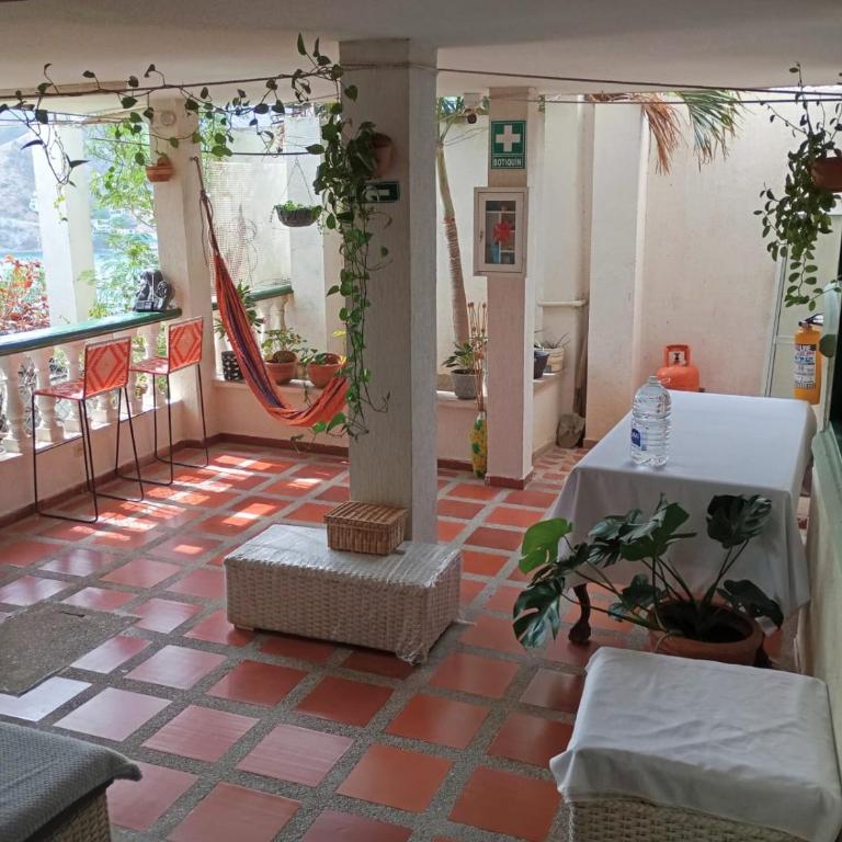 Casa Amplia con vista al mar Taganga - Apartamento con vistas y balcón - 16