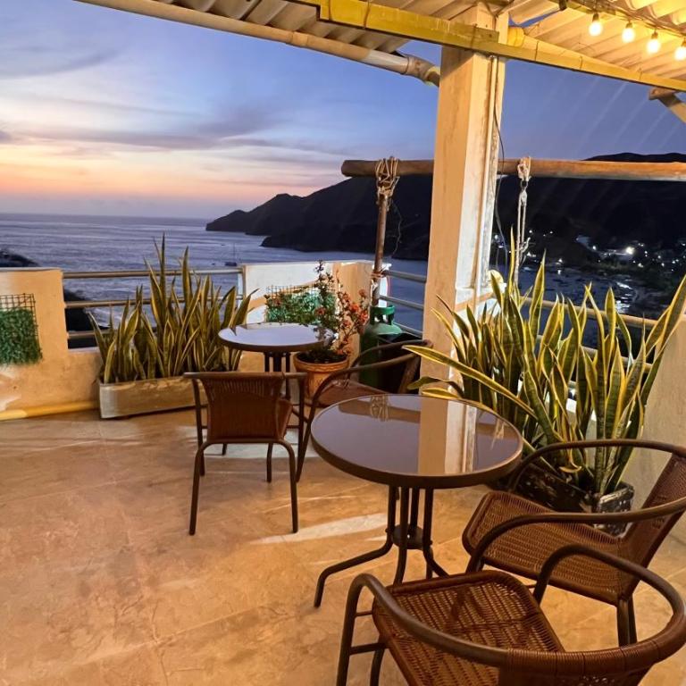 Casa Amplia con vista al mar Taganga - Apartamento con vistas y balcón - 19