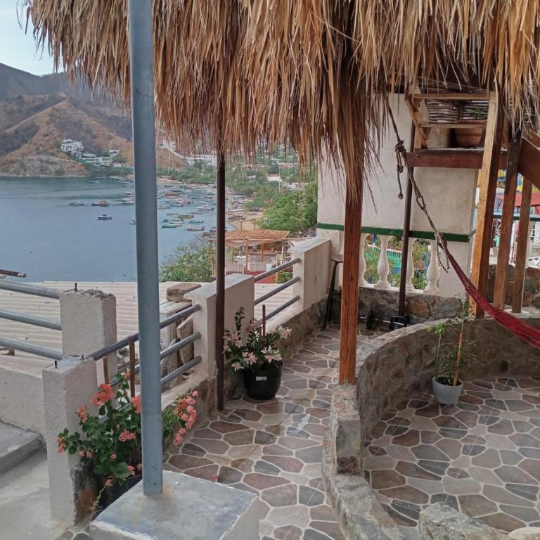 Casa Amplia con vista al mar Taganga - Apartamento con vistas y balcón - 23