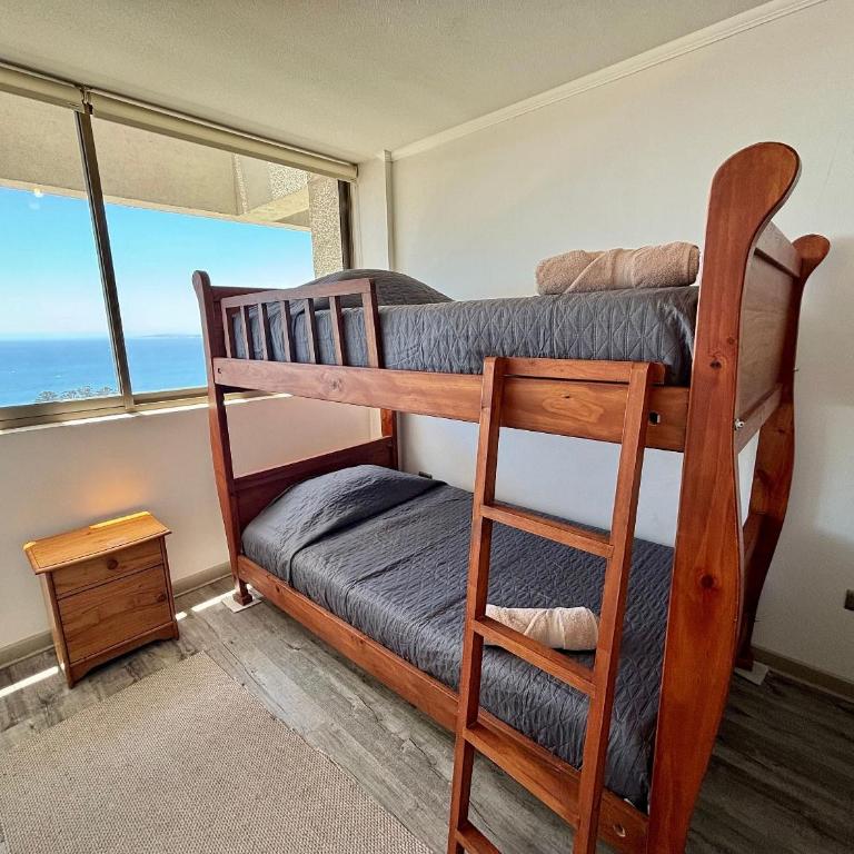 Beautiful view towards the sea and Concón - Apartment - 8