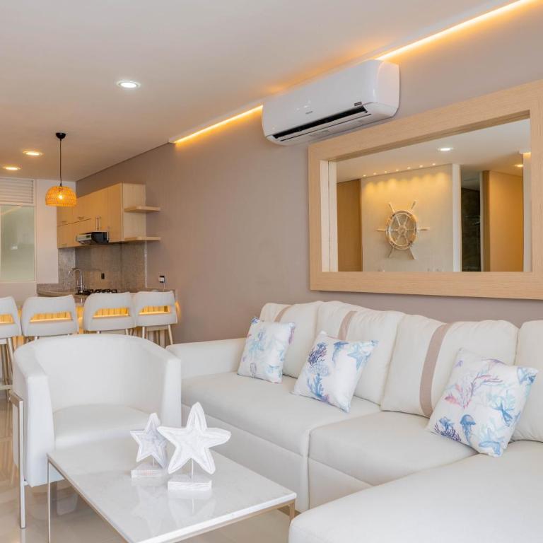 Apto con vista al mar, piscinas, Jacuzzis y Club de Playa en Reserva del Mar - Apartment with Sea View - 25