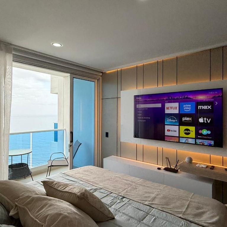 Apto con vista al mar, piscinas, Jacuzzis y Club de Playa en Reserva del Mar - Apartment with Sea View - 3