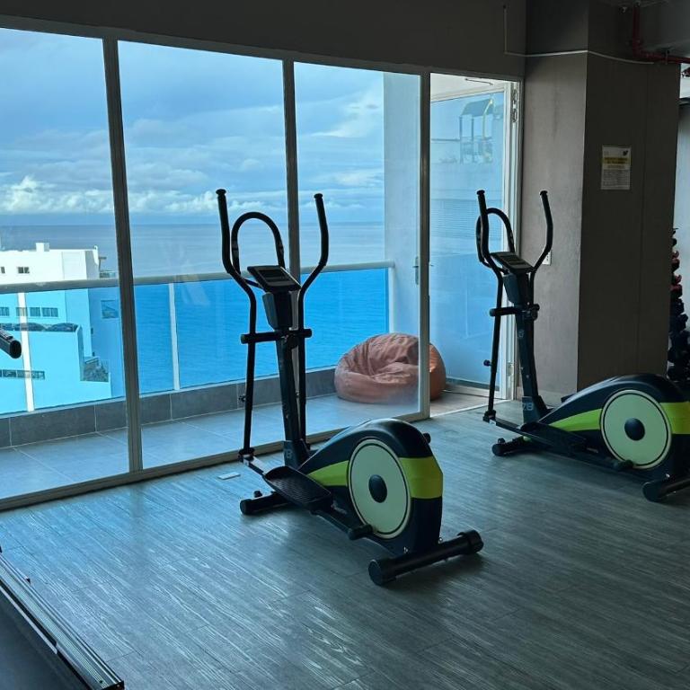 Apto con vista al mar, piscinas, Jacuzzis y Club de Playa en Reserva del Mar - Apartment with Sea View - 42