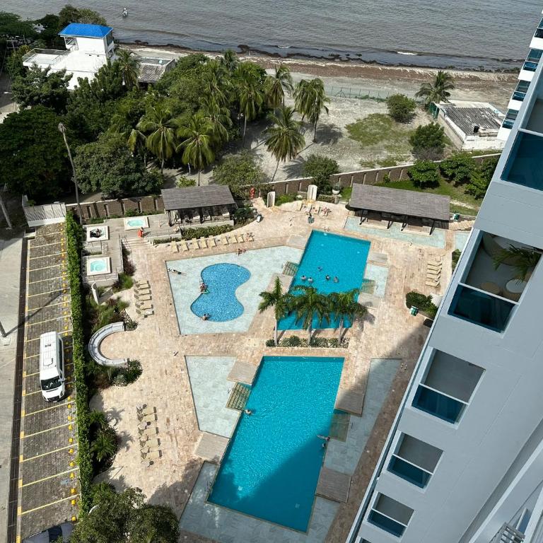 Apto con vista al mar, piscinas, Jacuzzis y Club de Playa en Reserva del Mar - Apartment with Sea View - 44