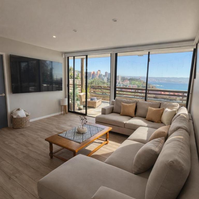 Casa con vista al mar en centro de reñaca - Three-Bedroom House - 1