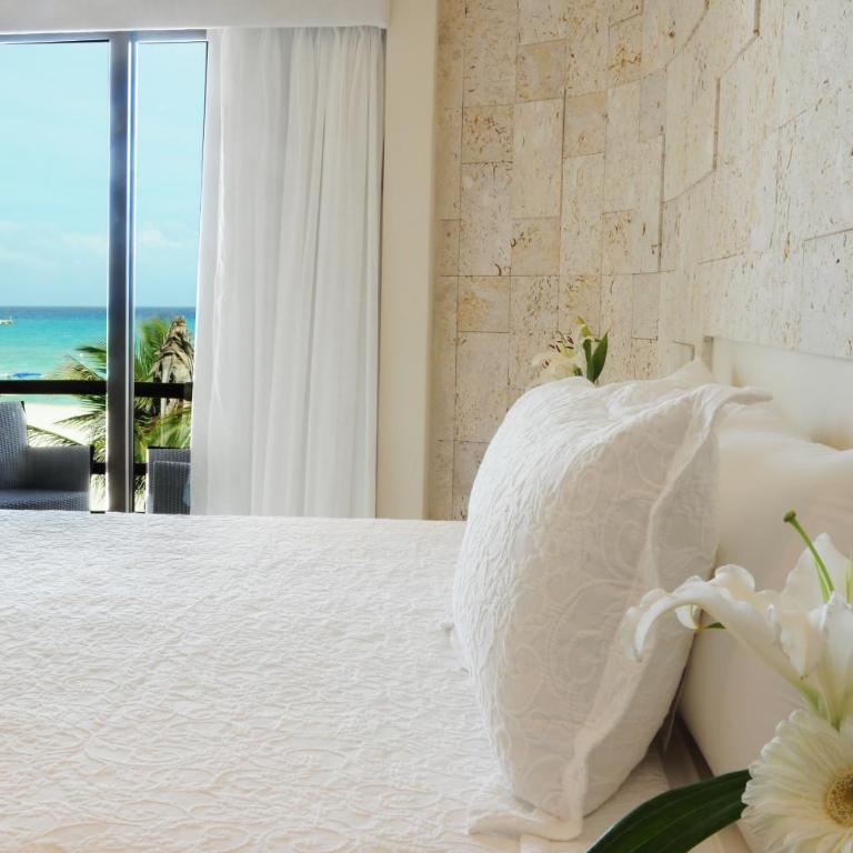 El Taj Oceanfront and Beachside Condo Hotel - Premium Unterkunft mit 3 Schlafzimmern und eingeschränktem Meerblick - 12