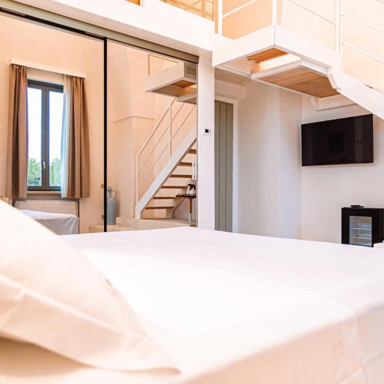 Masseria Eirene - Suite Deluxe con Vasca Idromassaggio - 11