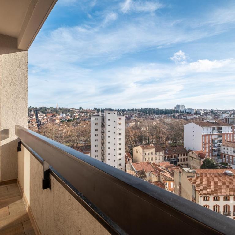 FirstName Toulouse Residence, part of JdV by Hyatt - Apartment mit 1 Schlafzimmer für 4 Personen und einem Balkon - 12