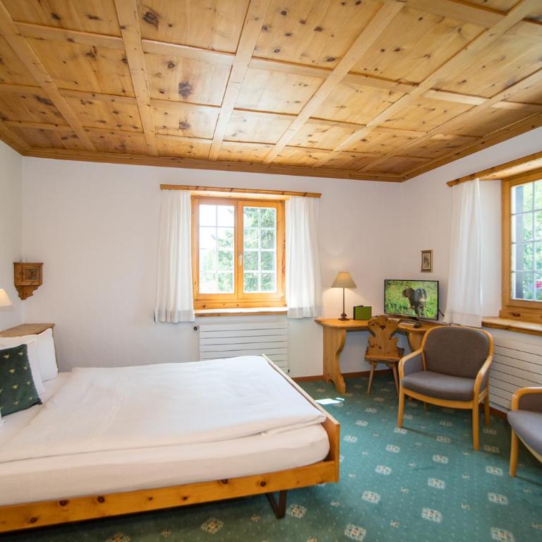 Hotel Sonne Fex Alpine Hideaway - Kleines Doppelzimmer - 1