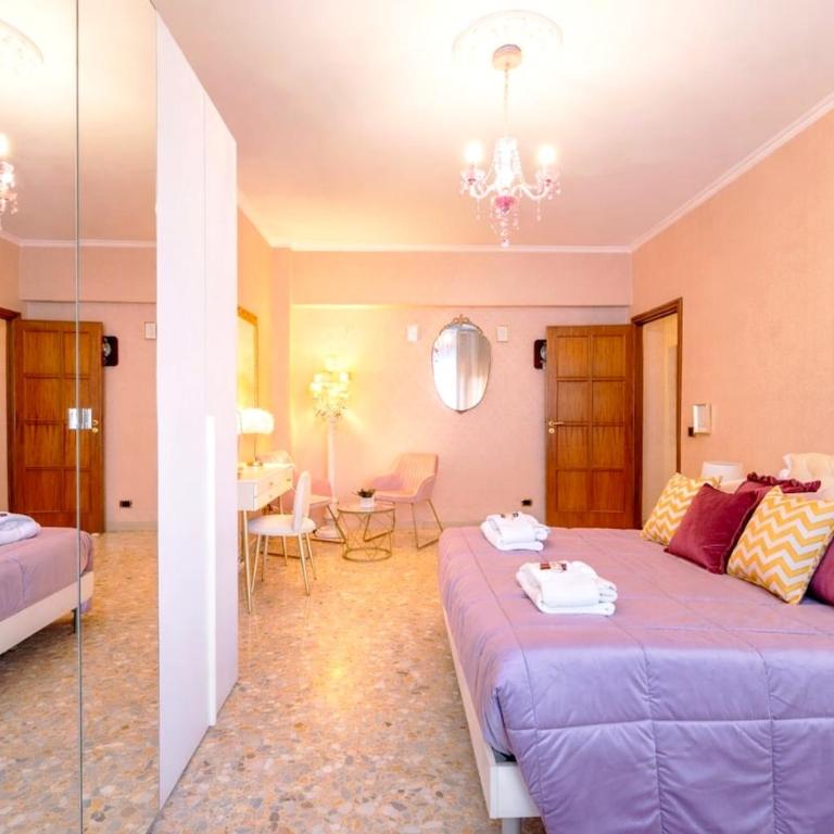 7th Floor Terrace Stay - San Giovanni & Colosseum - Appartamento con 2 Camere da Letto - 7