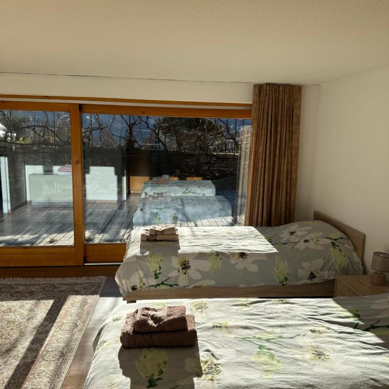 Chalet à Savièse en bordure de forêt - One-Bedroom Chalet - 17