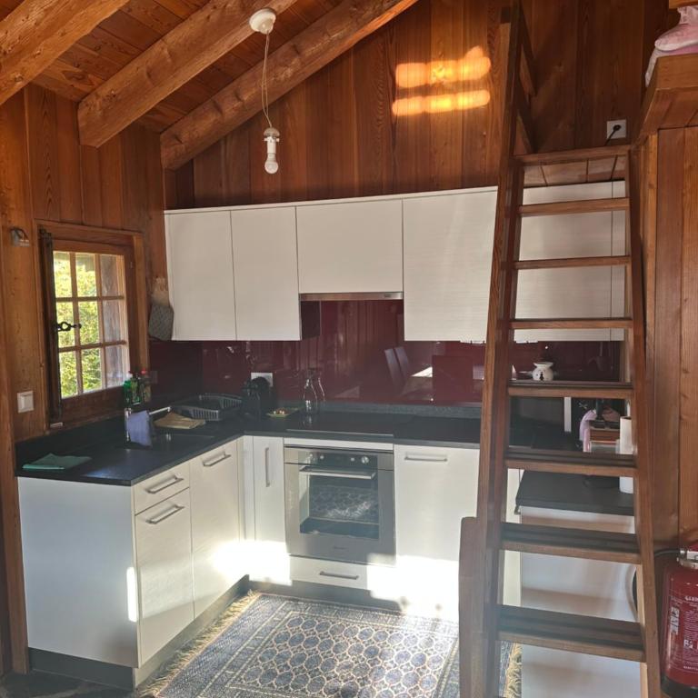 Chalet à Savièse en bordure de forêt - One-Bedroom Chalet - 8